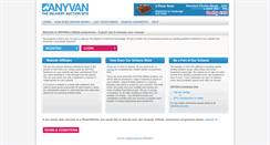 Desktop Screenshot of anyvanaffiliate.com