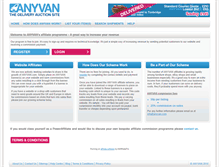 Tablet Screenshot of anyvanaffiliate.com